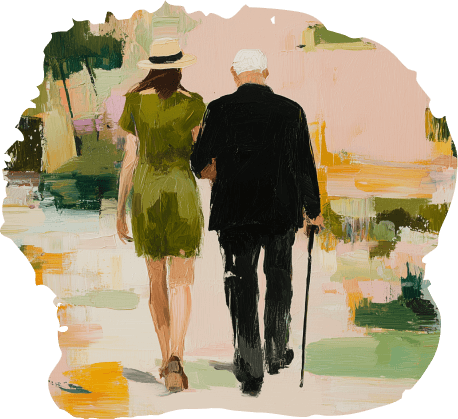 A California family together at home, representing the families and loved ones supported by IHSS Connect's caregiver matching platform.